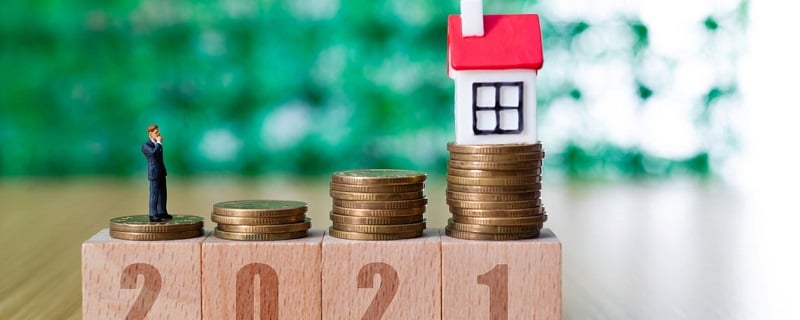 Un recul des taux de crédit immobilier en 2021