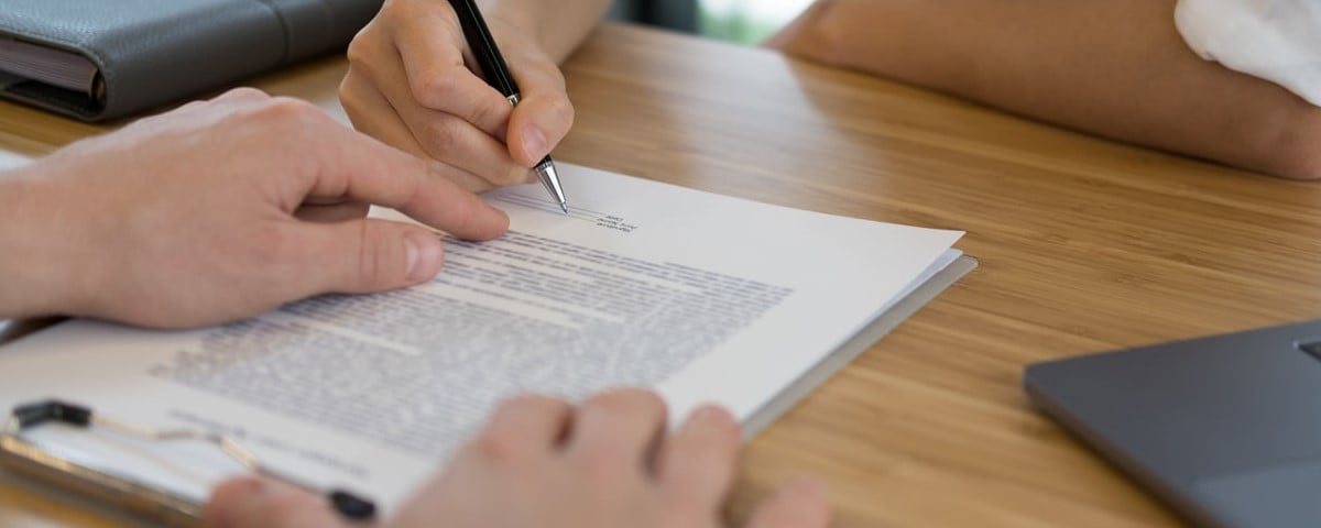signature de documents