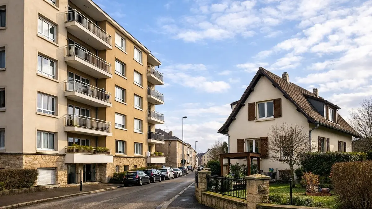 Immeubles et maisons à Montpellier
