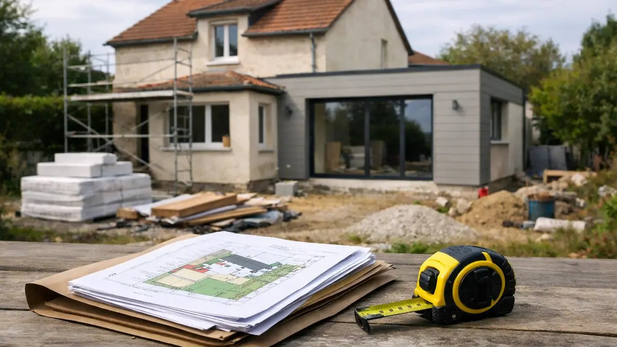 Extension de maison et dossier de déclaration d’urbanisme