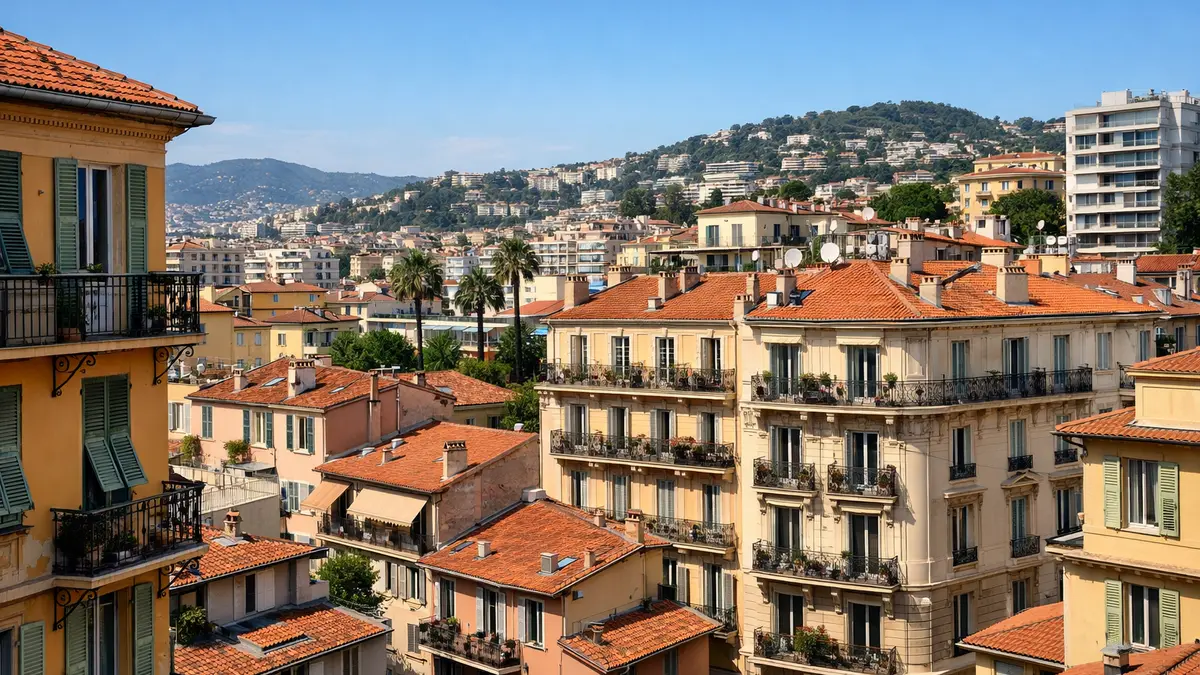 Immeubles résidentiels à Nice
