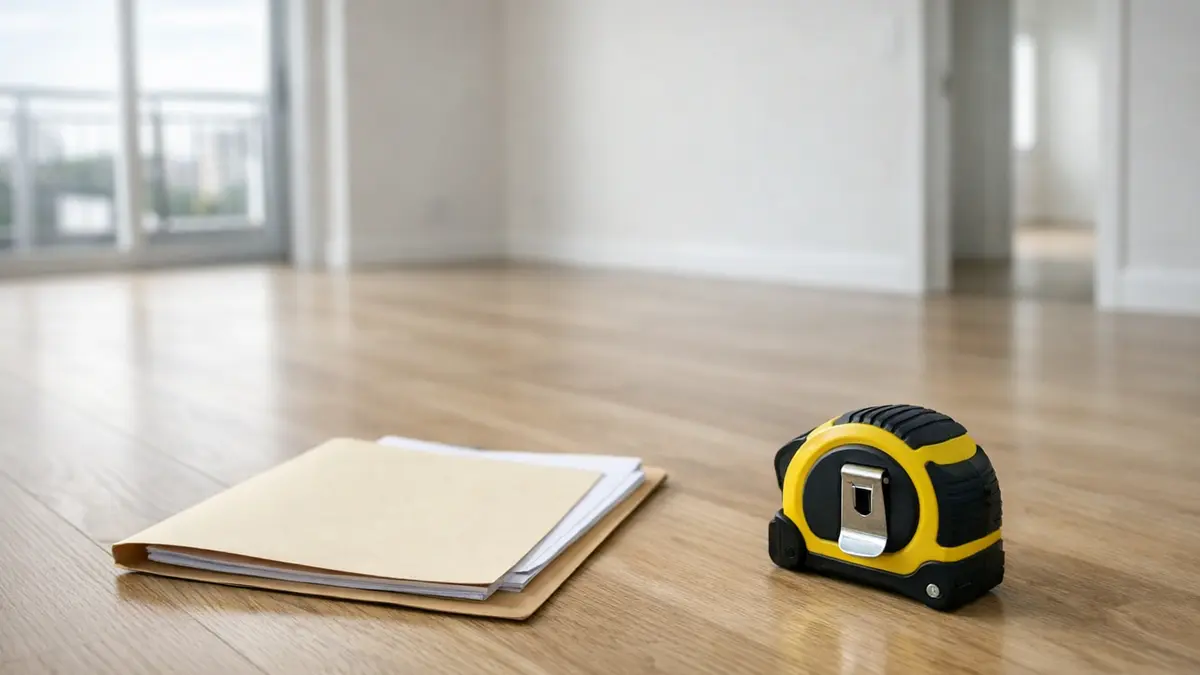 Appartement en location et documents liés aux plafonds de loyer