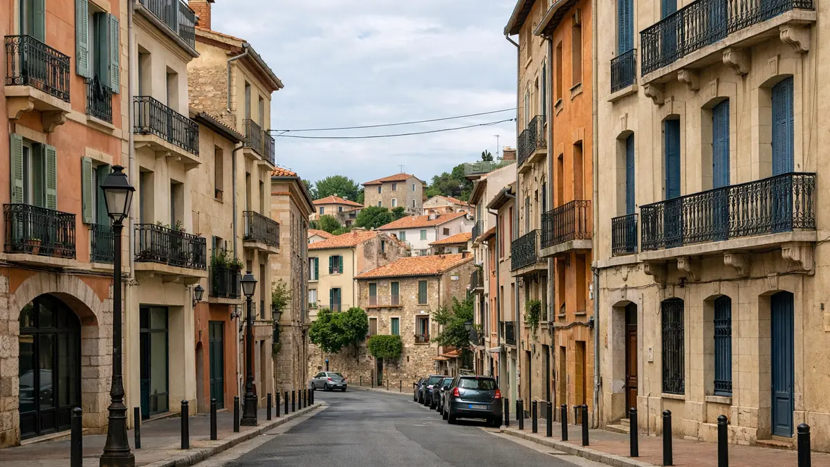 Vue de Perpignan illustrant le marché immobilier local