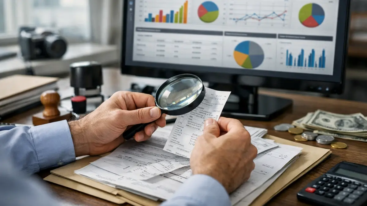 Contr&ocirc;le de justificatifs par un gestionnaire d&rsquo;assurance
